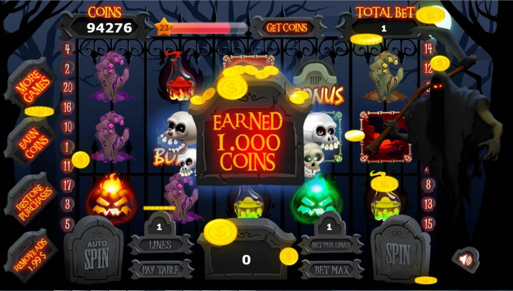 Halloween slots